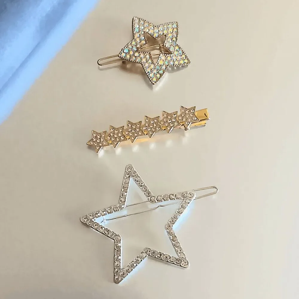 3 Piece Star Hair Accessory Set